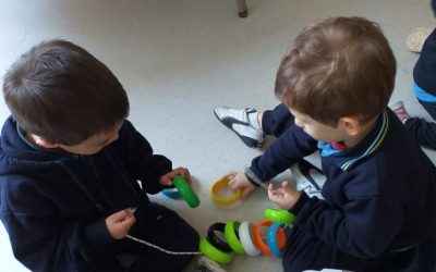 Soguitas y ruedas de cartón…