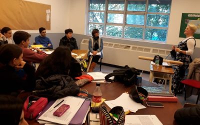 Native English speaker at Wolfsohn secondary school